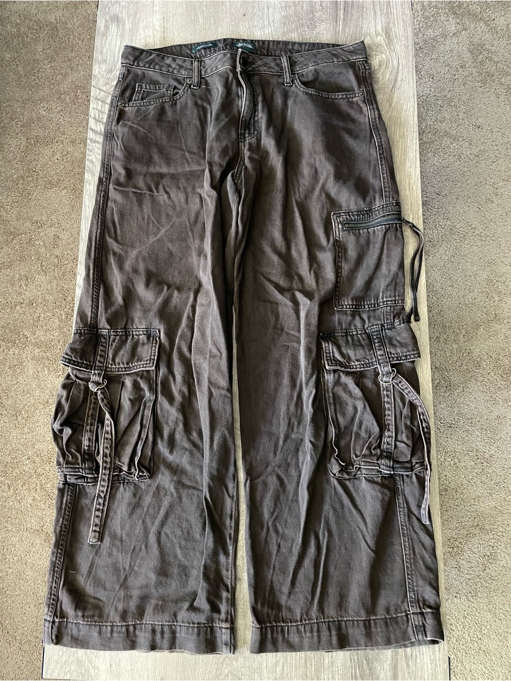 wild fable Brown Women’s Cargo Pants - Utility Style